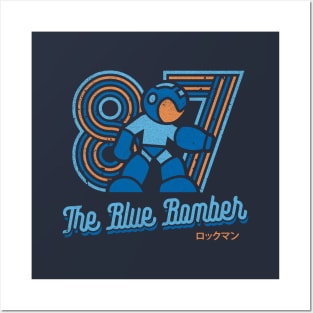 The Blue Bomber Posters and Art